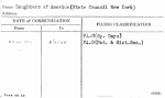 Daughters of America (State Council New York)