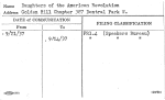 Daughters of the American Revolution