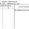 Davis, Chester (Secretary)