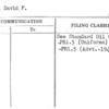 Davis, David F.
