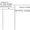 Davis, Edward S.