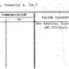 Davis, Frederick A. (Dr.)