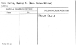 Davis, Harvey N. (Mrs. Helen Miller)