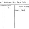 Davis, J. Lionberger (Mrs. Julie Victor)