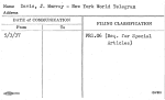 Davis, J. Murray - New York World Telegram