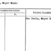 Davis, Meyer Music