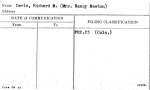 Davis, Richard M. (Mrs. Nancy Newton)