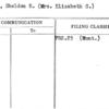 Davis, Sheldon E. (Mrs. Elizabeth S.)