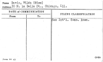 Davis, Wilda (Miss)