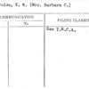 Debevoise, E.W. (Mrs. Barbara C.)
