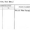 Debevoise, Paul (Mrs.)