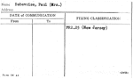 Debevoise, Paul (Mrs.)