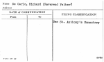 De Carlo, Richard (Reverend Father)