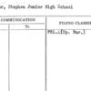 Decatur, Stephen Junior High School