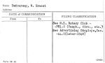 DeCoursey, W. Ernest