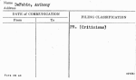 DeFabio, Anthony