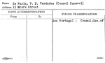 de Faria, V.E. Verdades (Consul General)