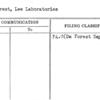 De Forest, Lee Laboratories