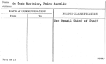 de Gees Monteior, Pedro Aurelio