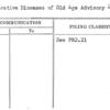 Degenerative Diseases of Old Age Advisory Sub-Comm.