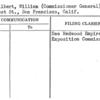 D'Egilbert, William (Commissioner General)