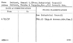 Deitsch, Samuel L. (Pres. Industrial Council)