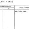 Delage, Marie A. (Miss)