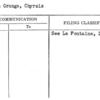 De La Grange, Chyrsis