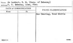 de Lambert, R.M. (Secy. of Embassy)