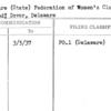 Delaware (State) Federation of Women's Clubs