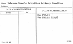 Delaware Women's Activities Advisory Committee