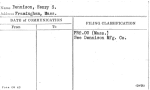 Dennison, Henry S.
