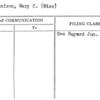 Dennison, Mary C. (Miss)