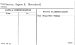 Denton, Eugene K. (President)