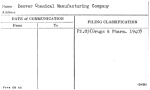 Denver Chemical Manufacturing Company