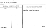De Pace, Nicholas