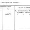 Design & Construction Schedule