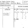 Deskor Chair Sales Corp.
