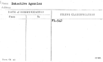 Detective Agencies