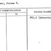 Detmer, Jerome V.