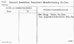 Detroit Breakfast Furniture Manufacturing Co. Inc.