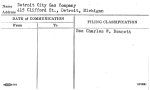 Detroit City Gas Company