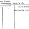 Deutsch, Clarence