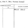 Devine, John P. (Mrs. Theresa Gorman)