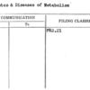 Diabetes & Diseases of Metabolism
