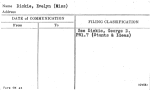 Dickie, Evelyn (Miss)
