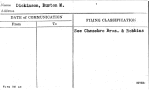 Dickinson, Burton M.