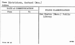 Dietrichson, Gerhard (Mrs.)
