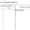 Digests of Progress Reports
