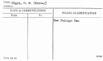 Diggs, O.M. (Editor)